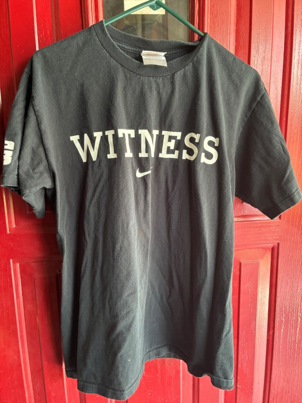 Nike Black LeBron vintage "WITNESS" Graphic